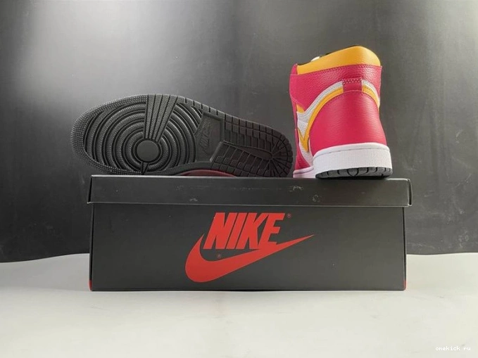 Chep Onekick Air Jordan High Red OGLight Fusion 555088-603 1 0709